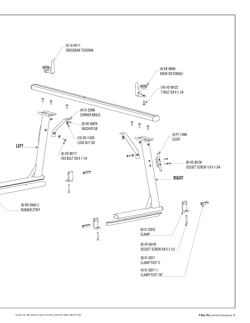 TracRac IM T-Rac Pro User Manual | Page 5 / 8