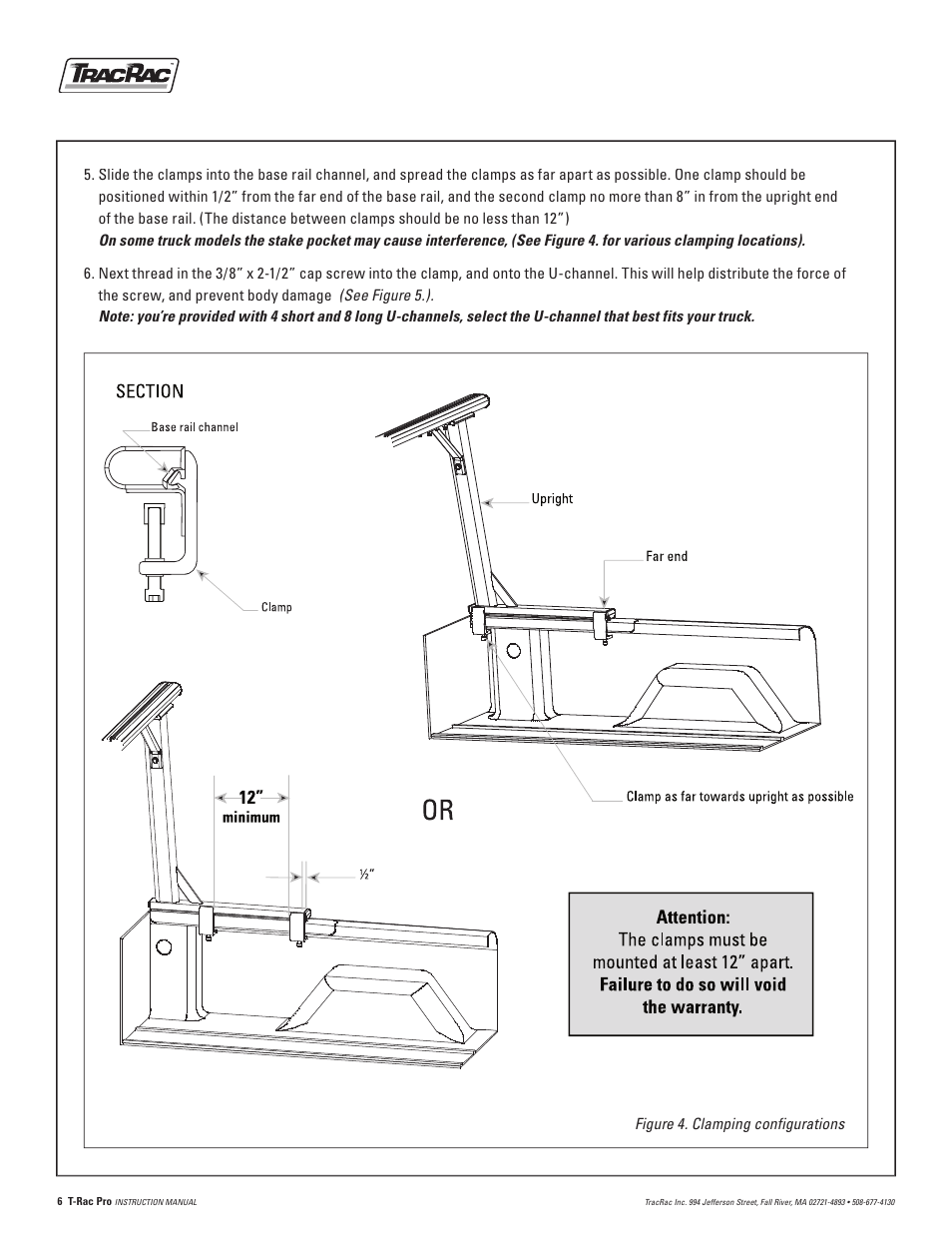 TracRac IM T-Rac Pro User Manual | Page 6 / 8