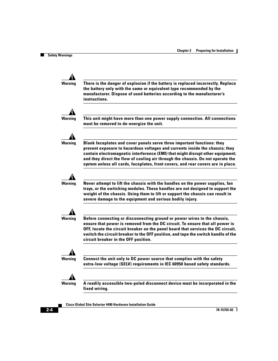 Cisco 4490 User Manual | Page 38 / 92