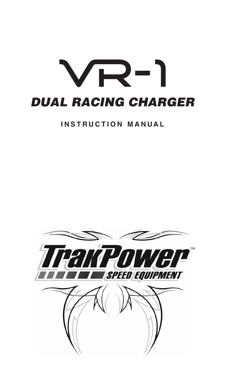 TrakPower VR-1 Dual Racing Charger User Manual | 24 pages