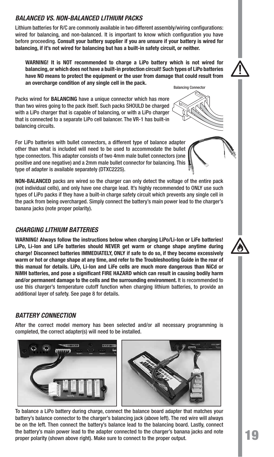 TrakPower VR-1 Dual Racing Charger User Manual | Page 19 / 24