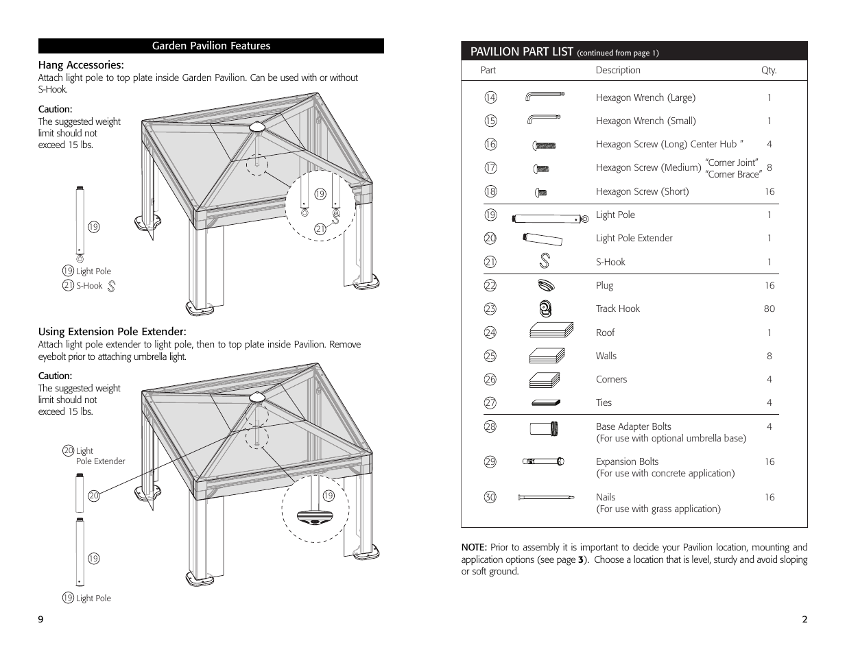 Treasure Garden GP12120 User Manual | Page 10 / 12