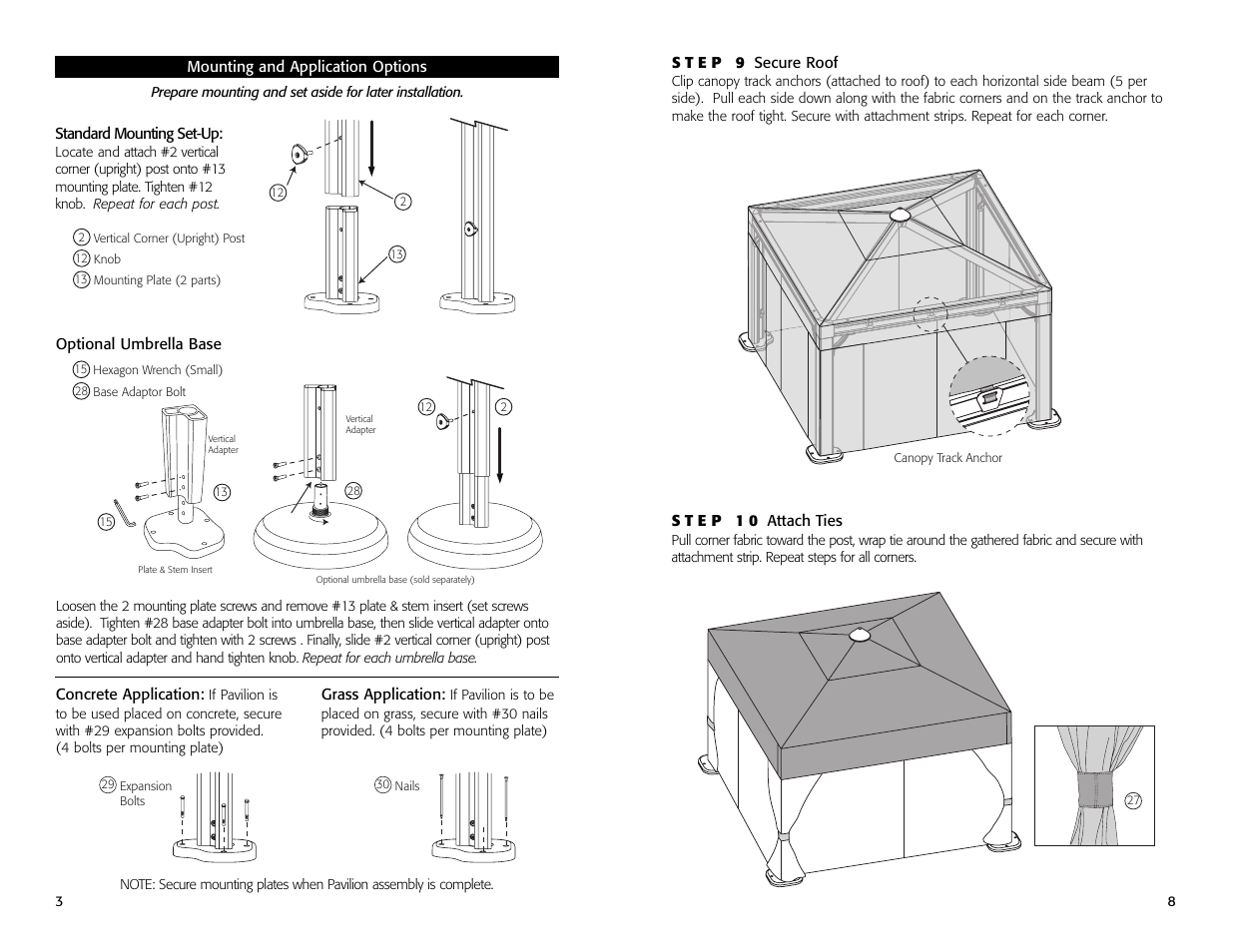 Treasure Garden GP12120 User Manual | Page 4 / 12