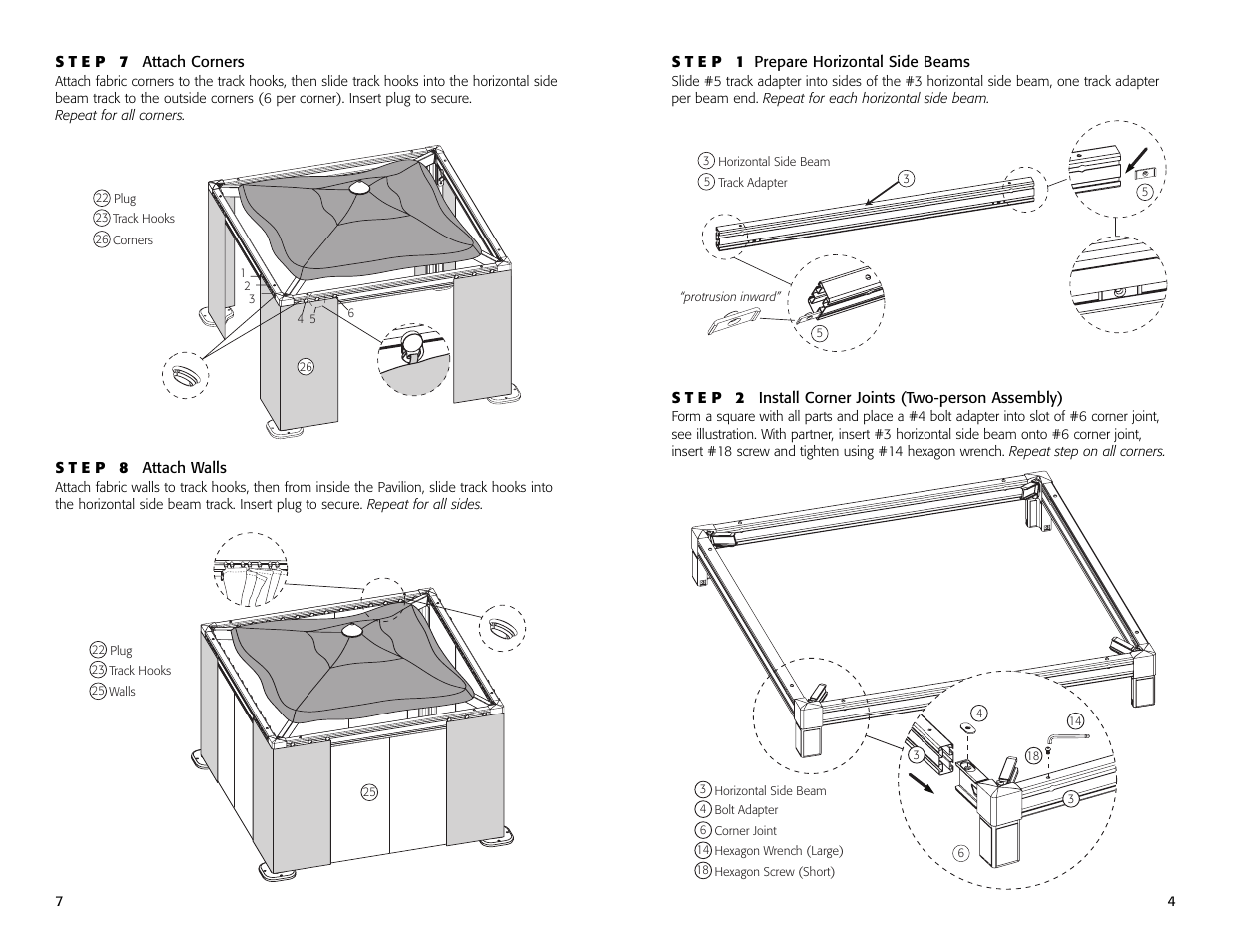 Treasure Garden GP12120 User Manual | Page 5 / 12