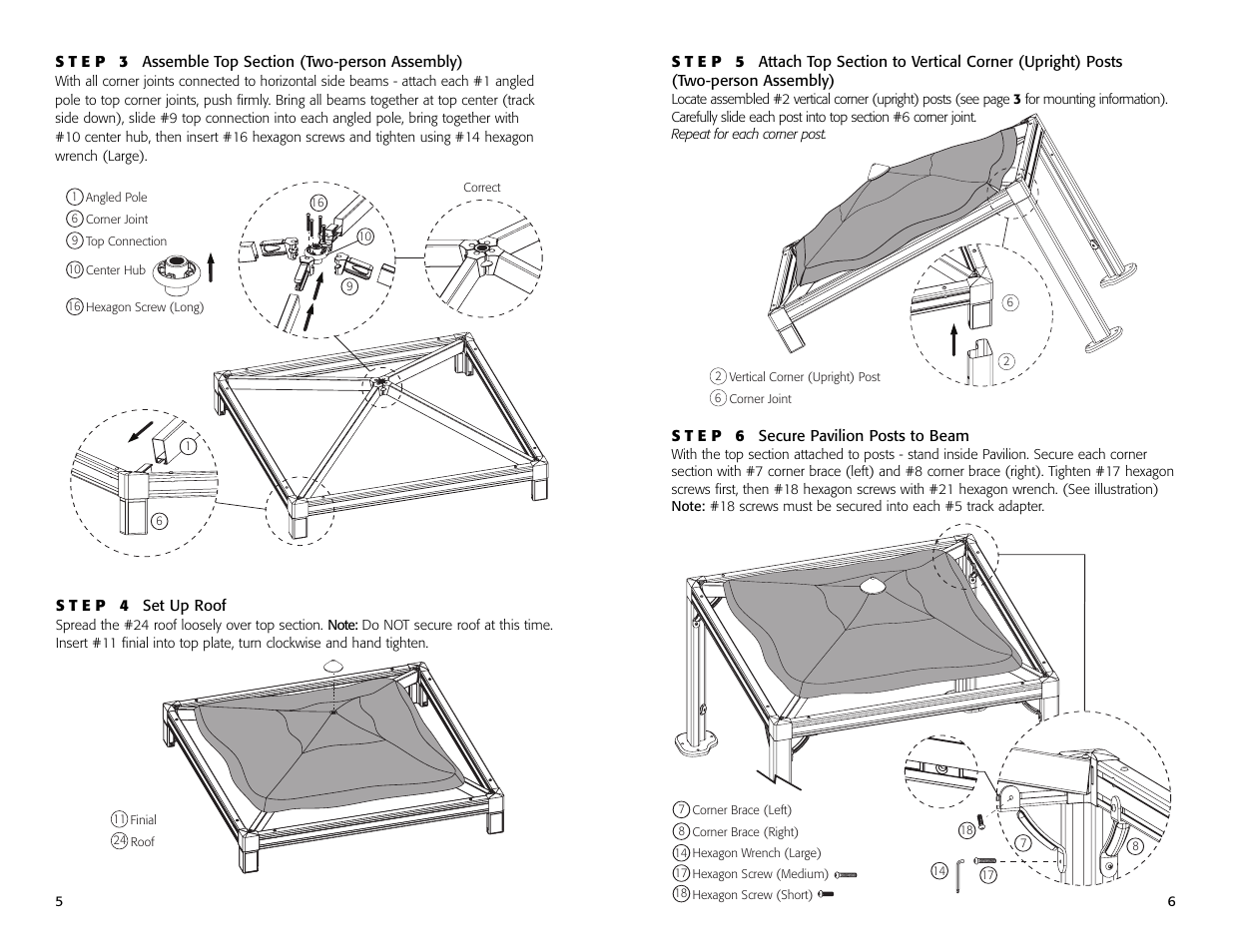 Treasure Garden GP12120 User Manual | Page 6 / 12