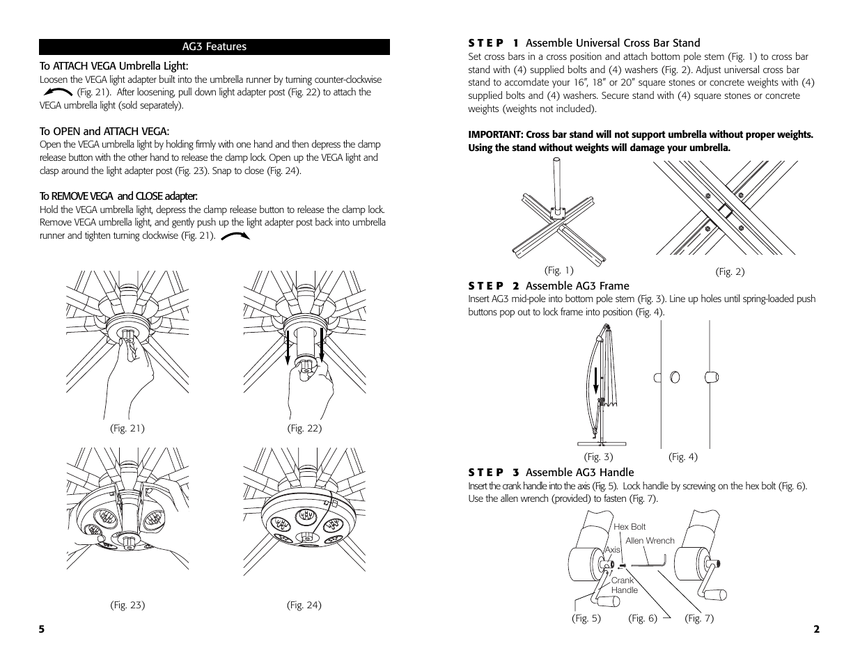 Treasure Garden AG3 User Manual | Page 6 / 8