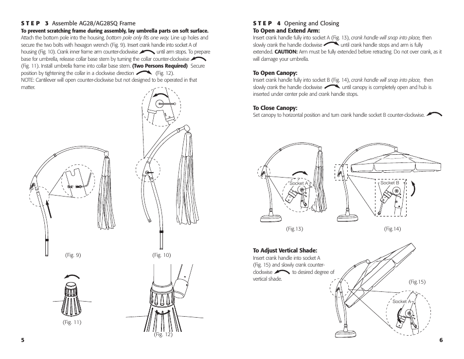 Treasure Garden AG28SQ User Manual | Page 7 / 12