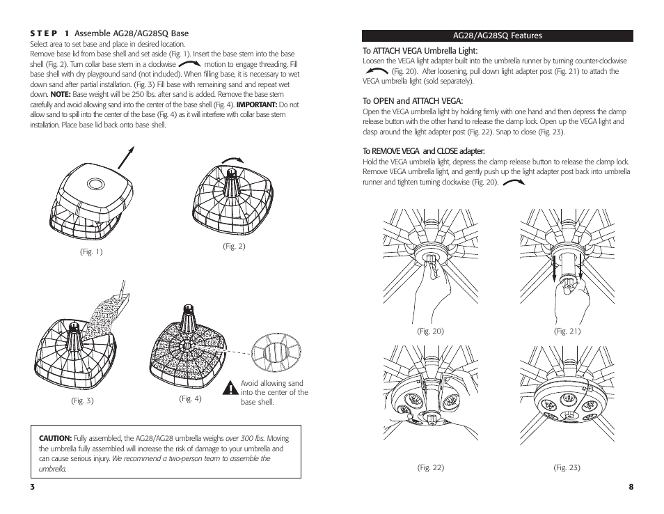 Treasure Garden AG28SQ User Manual | Page 9 / 12