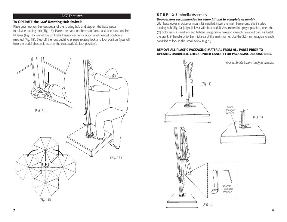 Treasure Garden AKZ Series User Manual | Page 5 / 12