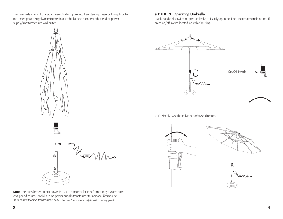 Treasure Garden Starlight Collar Tilt User Manual | Page 4 / 8