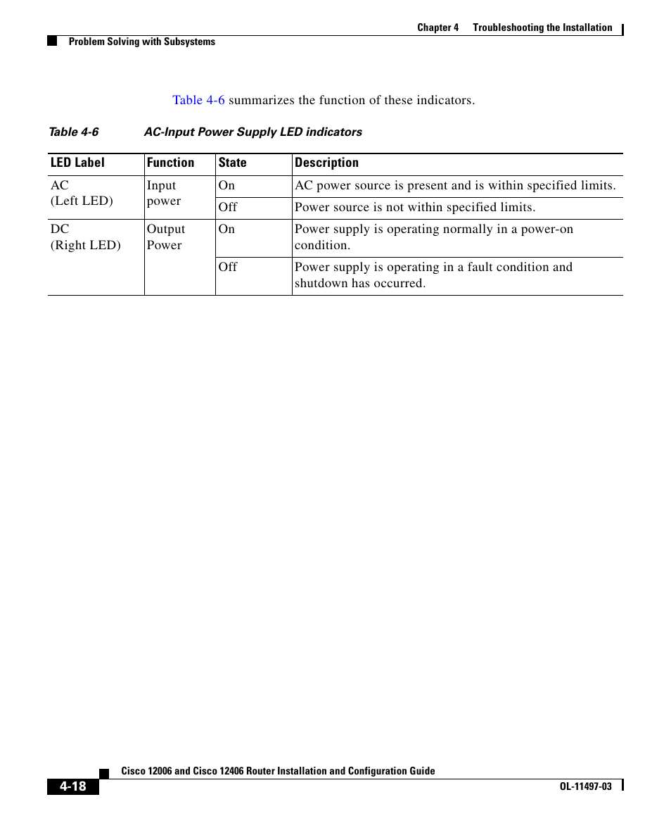 Cisco 12406 User Manual | Page 18 / 36