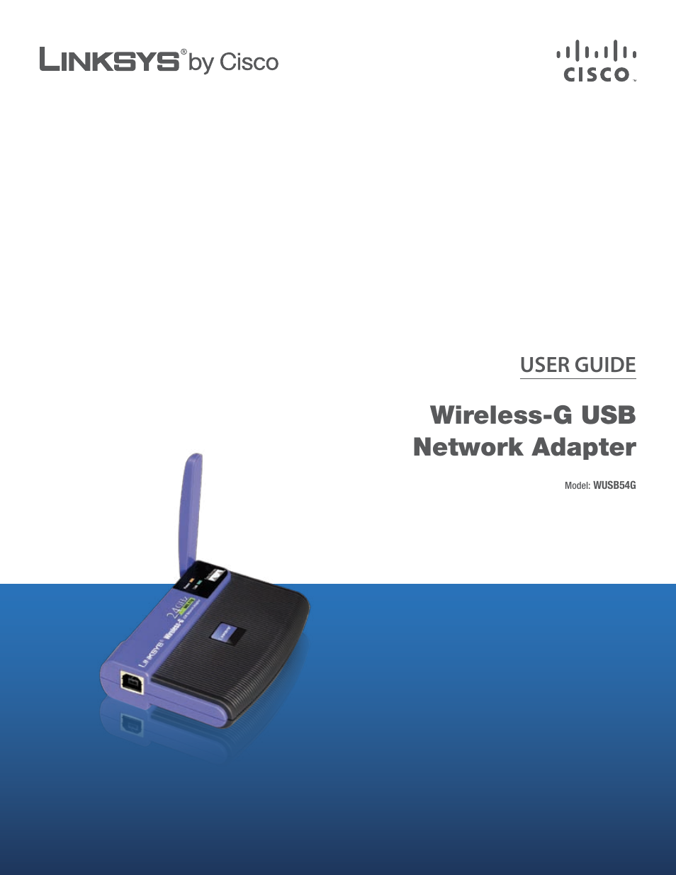 Cisco WUSB54G User Manual | 40 pages