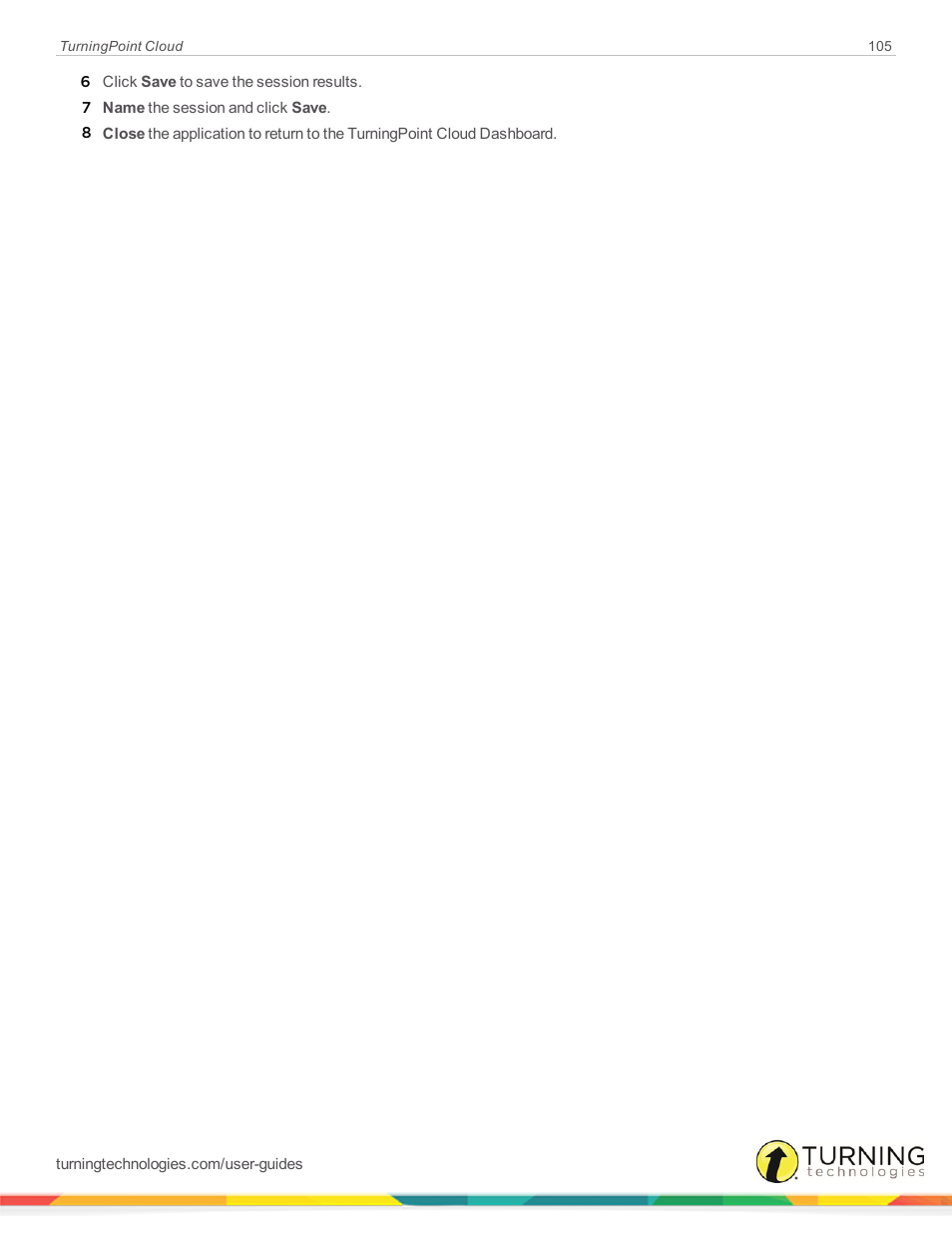 Turning Technologies TurningPoint Cloud User Manual | Page 105 / 148