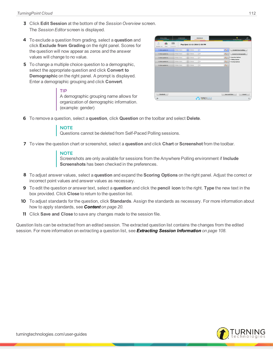 Turning Technologies TurningPoint Cloud User Manual | Page 112 / 148
