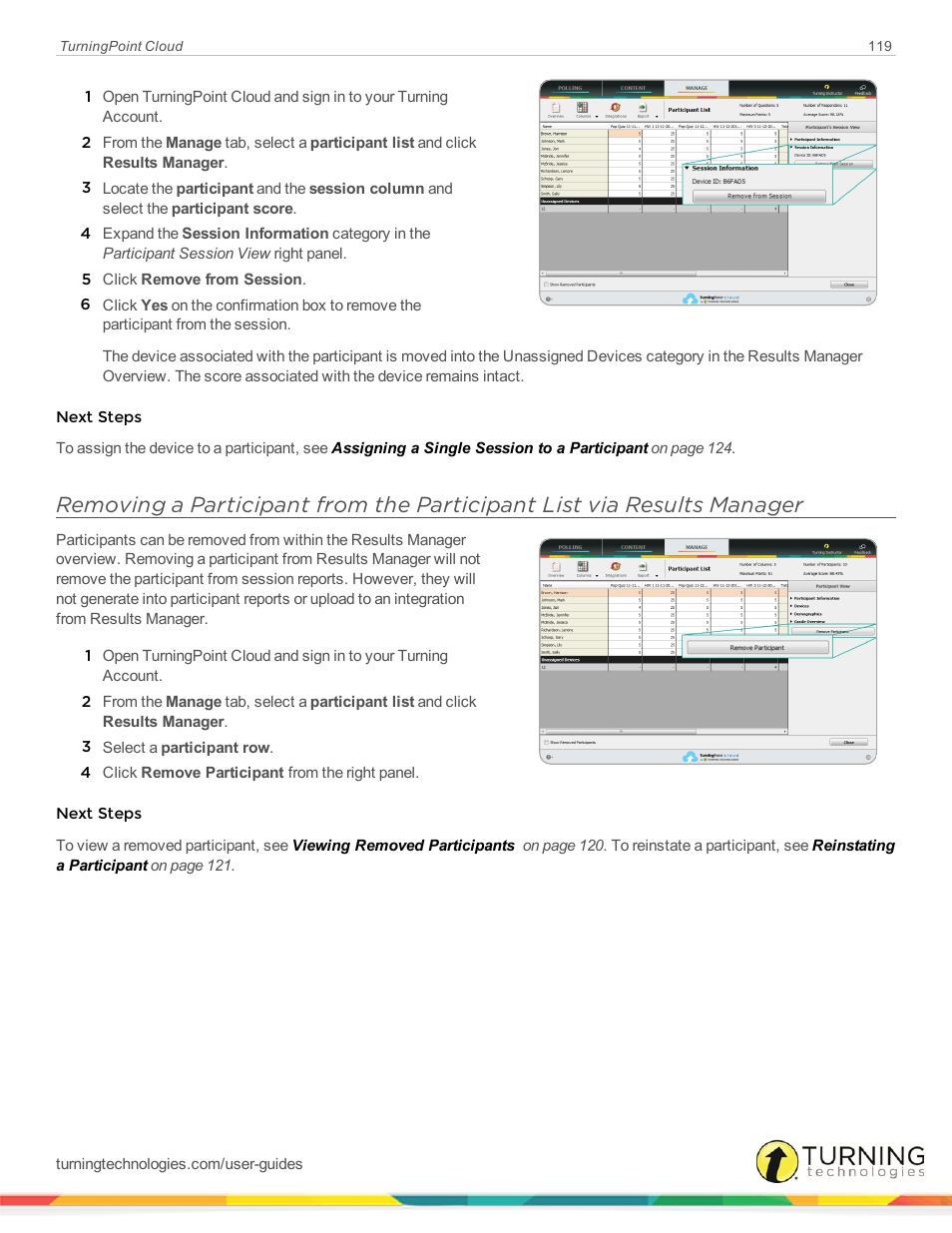 Turning Technologies TurningPoint Cloud User Manual | Page 119 / 148