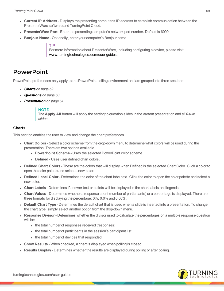 Powerpoint | Turning Technologies TurningPoint Cloud User Manual | Page 59 / 148