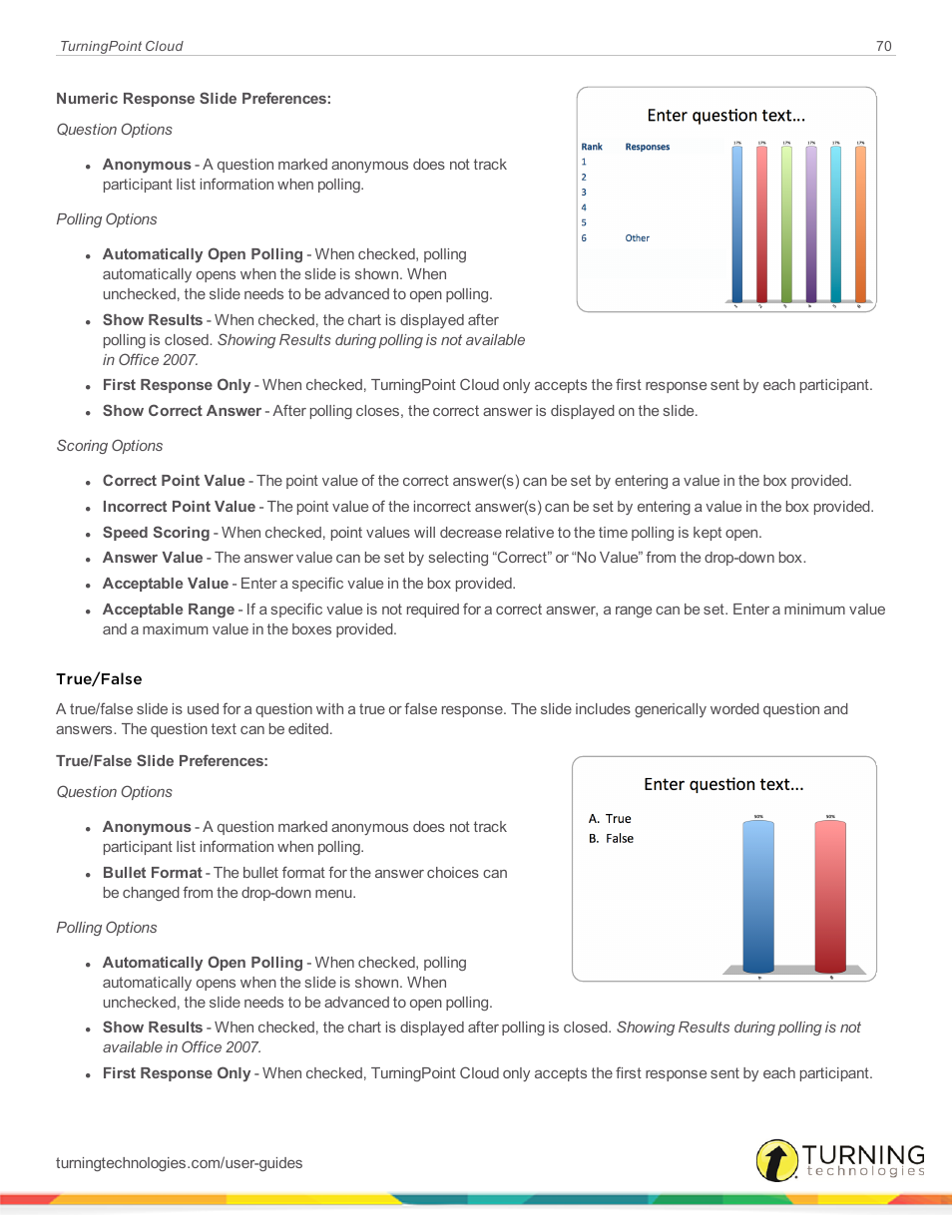 Turning Technologies TurningPoint Cloud User Manual | Page 70 / 148