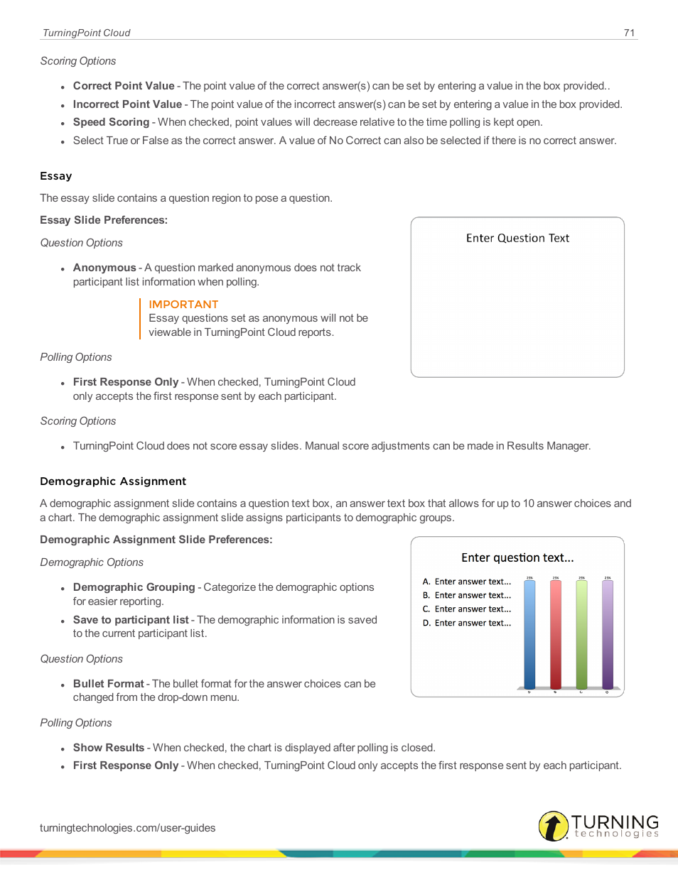 Turning Technologies TurningPoint Cloud User Manual | Page 71 / 148