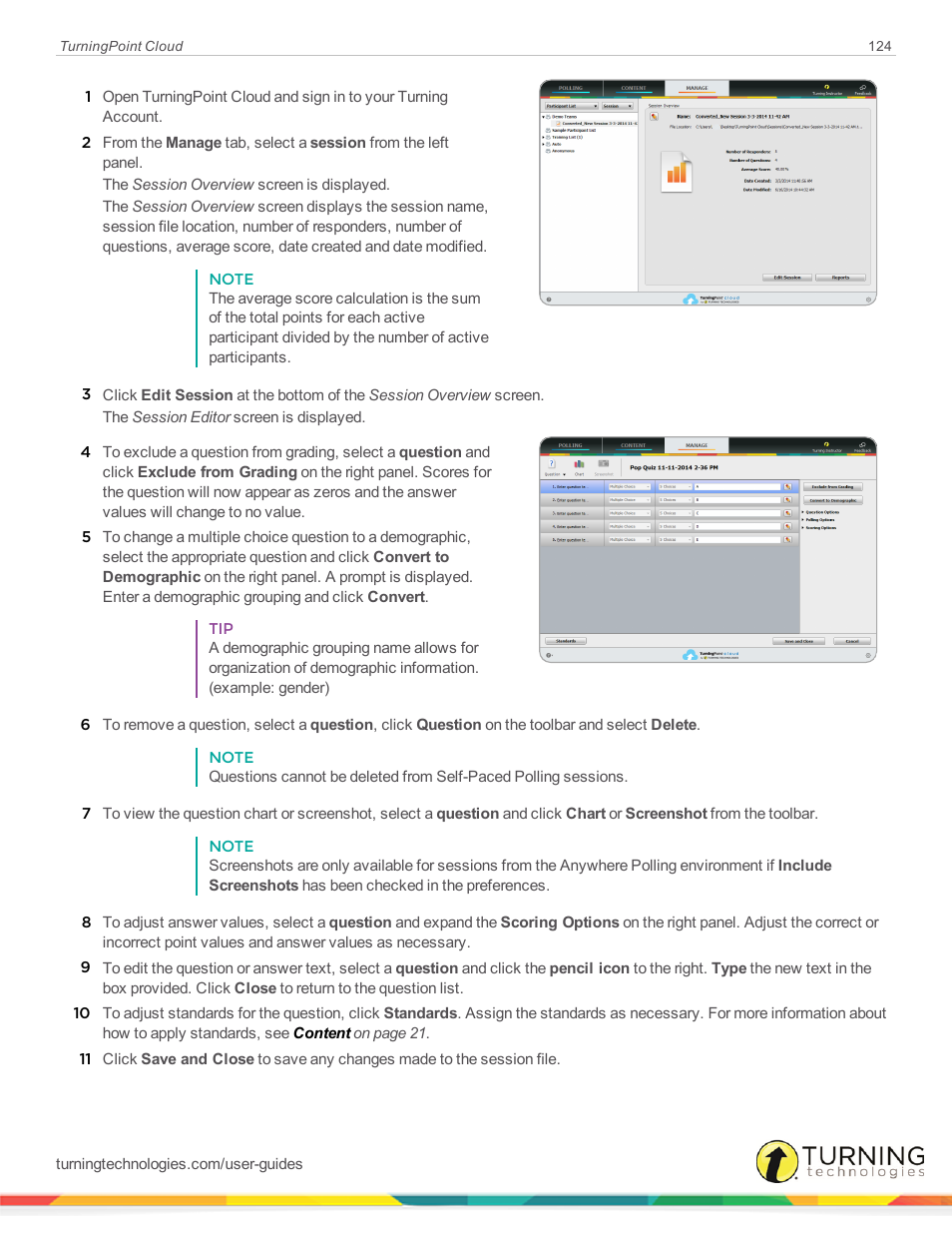 Turning Technologies TurningPoint Cloud User Manual | Page 124 / 161