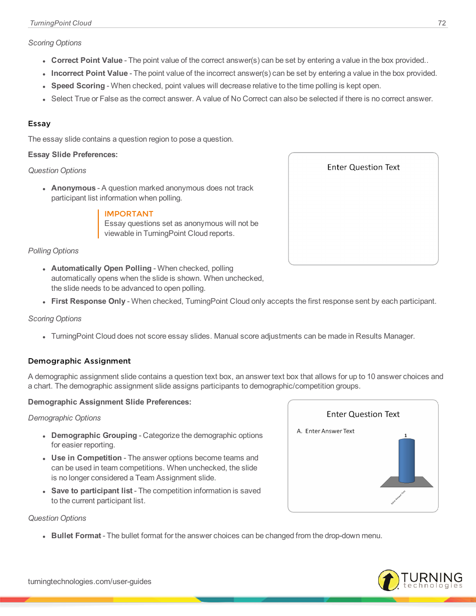 Turning Technologies TurningPoint Cloud User Manual | Page 72 / 161