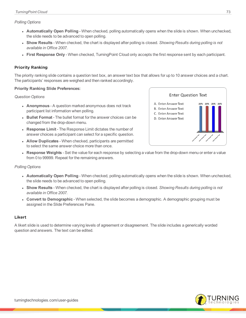 Turning Technologies TurningPoint Cloud User Manual | Page 73 / 161