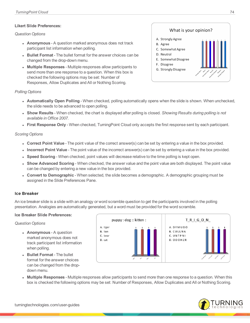 Turning Technologies TurningPoint Cloud User Manual | Page 74 / 161