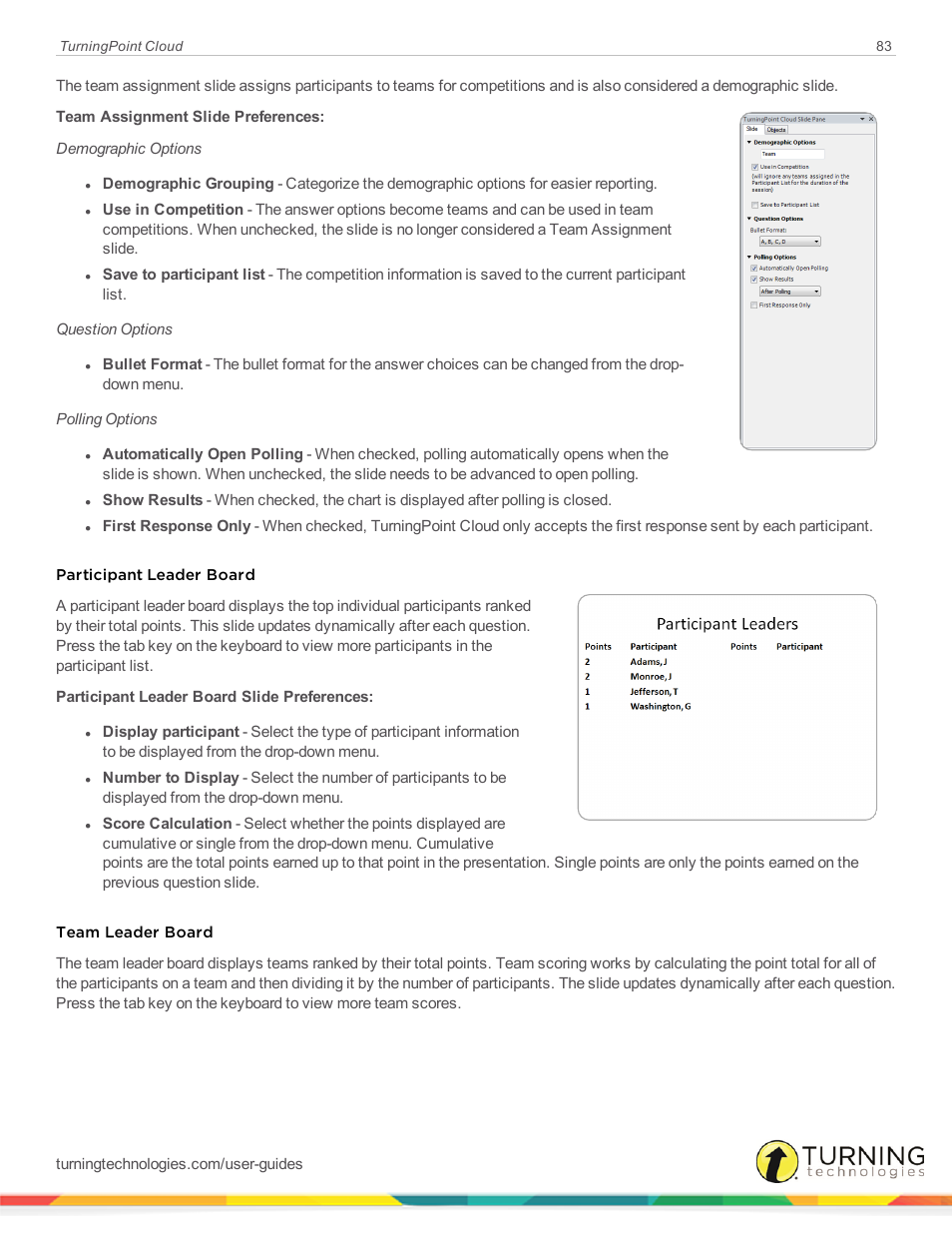 Turning Technologies TurningPoint Cloud User Manual | Page 83 / 161