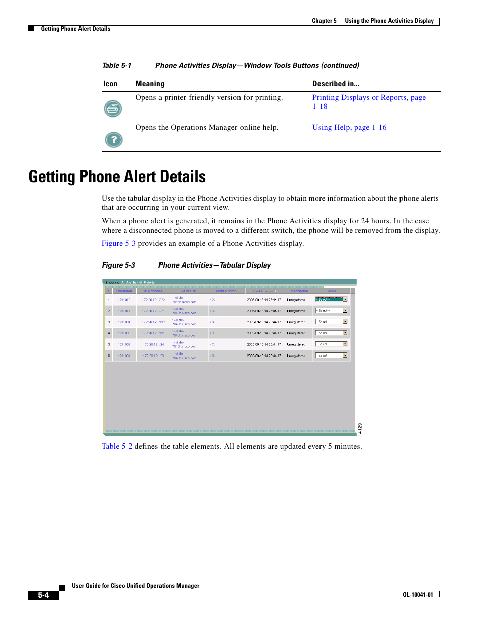 Getting phone alert details, Figure 5-3 | Cisco OL-10041-01 User Manual | Page 4 / 8