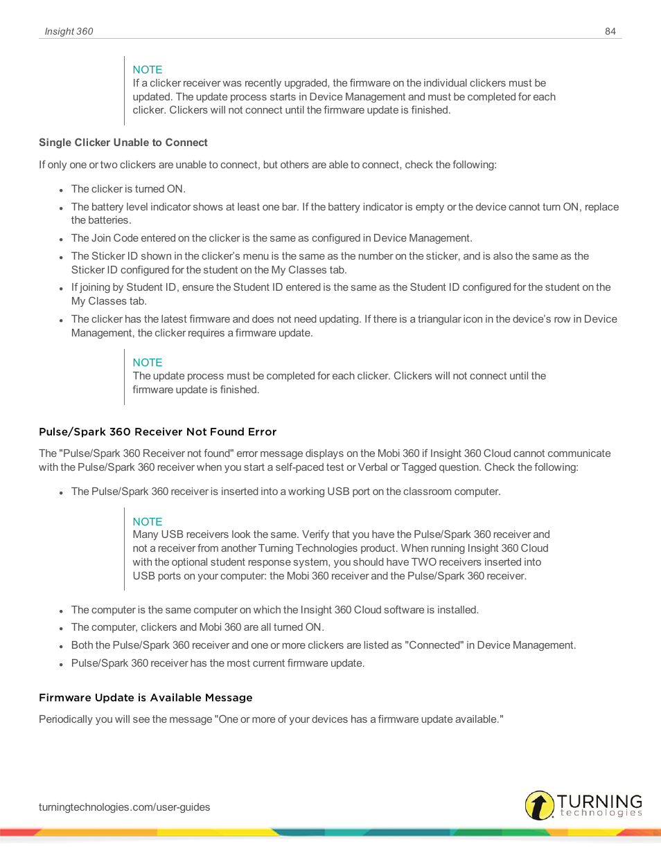 Turning Technologies Insight 360 Cloud User Manual | Page 84 / 88