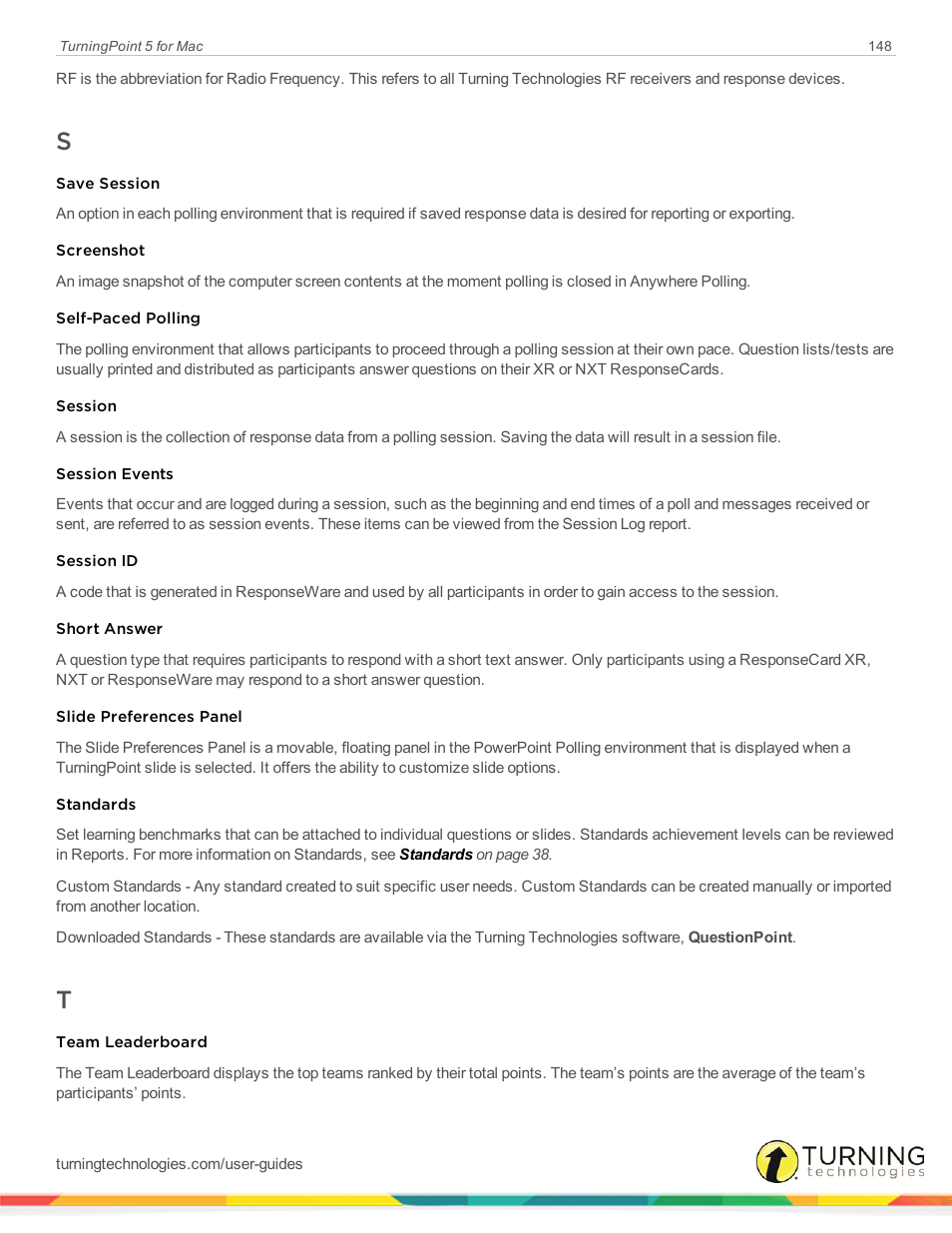 Turning Technologies TurningPoint 5 User Manual | Page 148 / 150