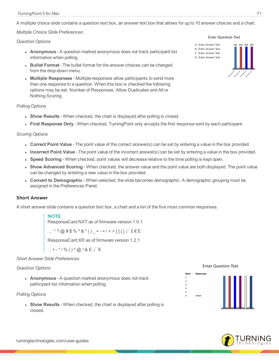 Turning Technologies TurningPoint 5 User Manual | Page 71 / 150