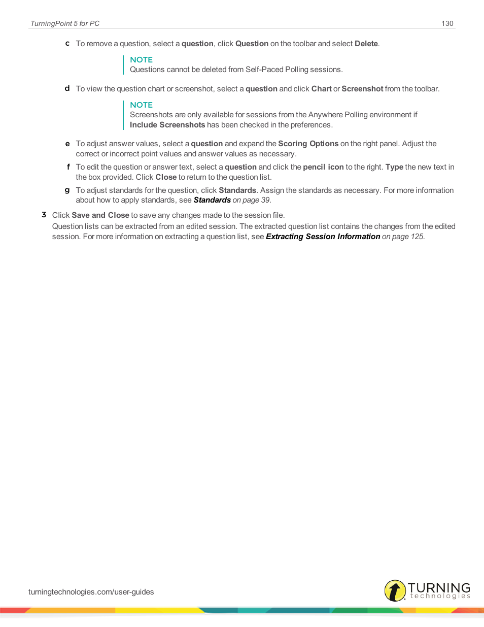 Turning Technologies TurningPoint 5 User Manual | Page 130 / 168