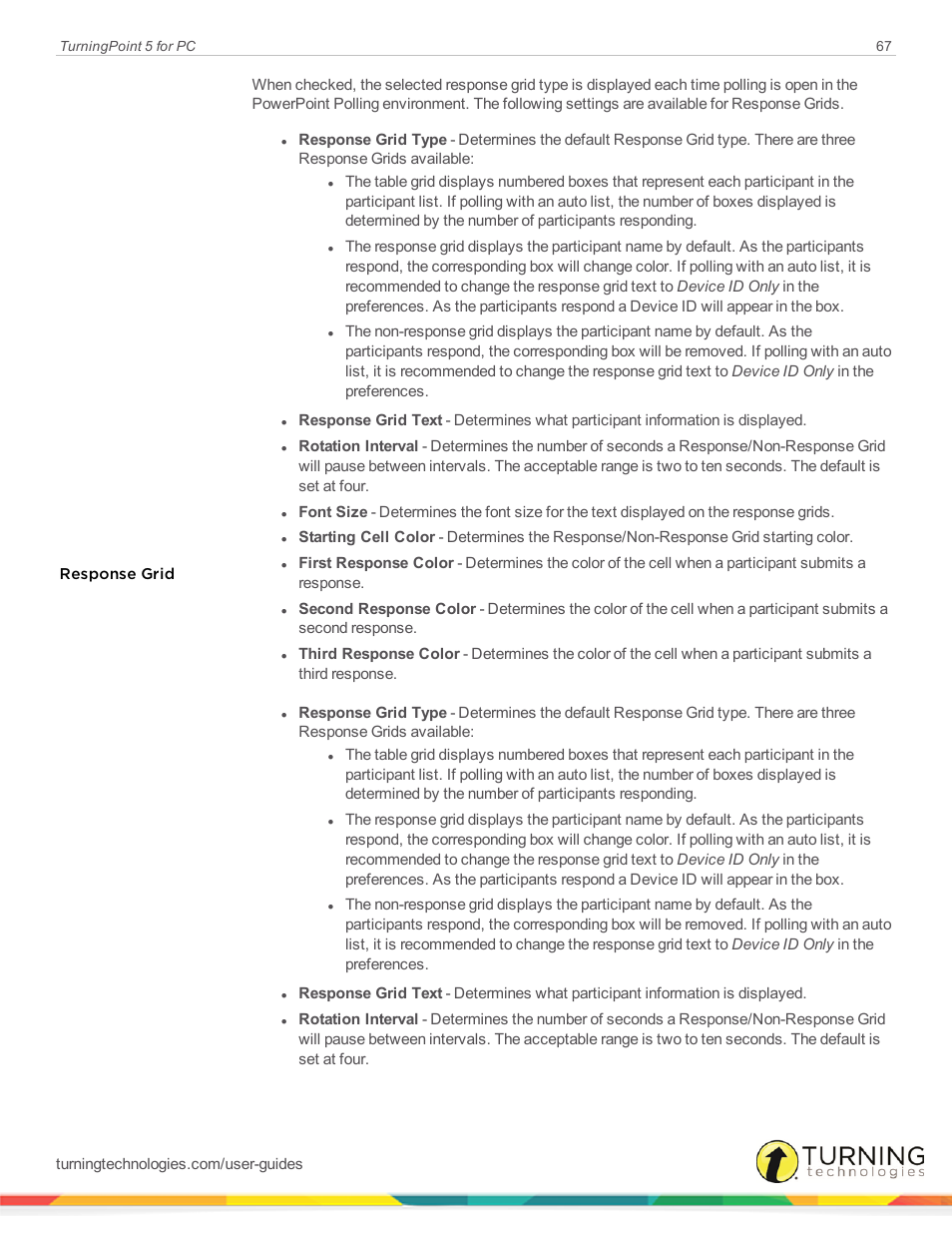Turning Technologies TurningPoint 5 User Manual | Page 67 / 168