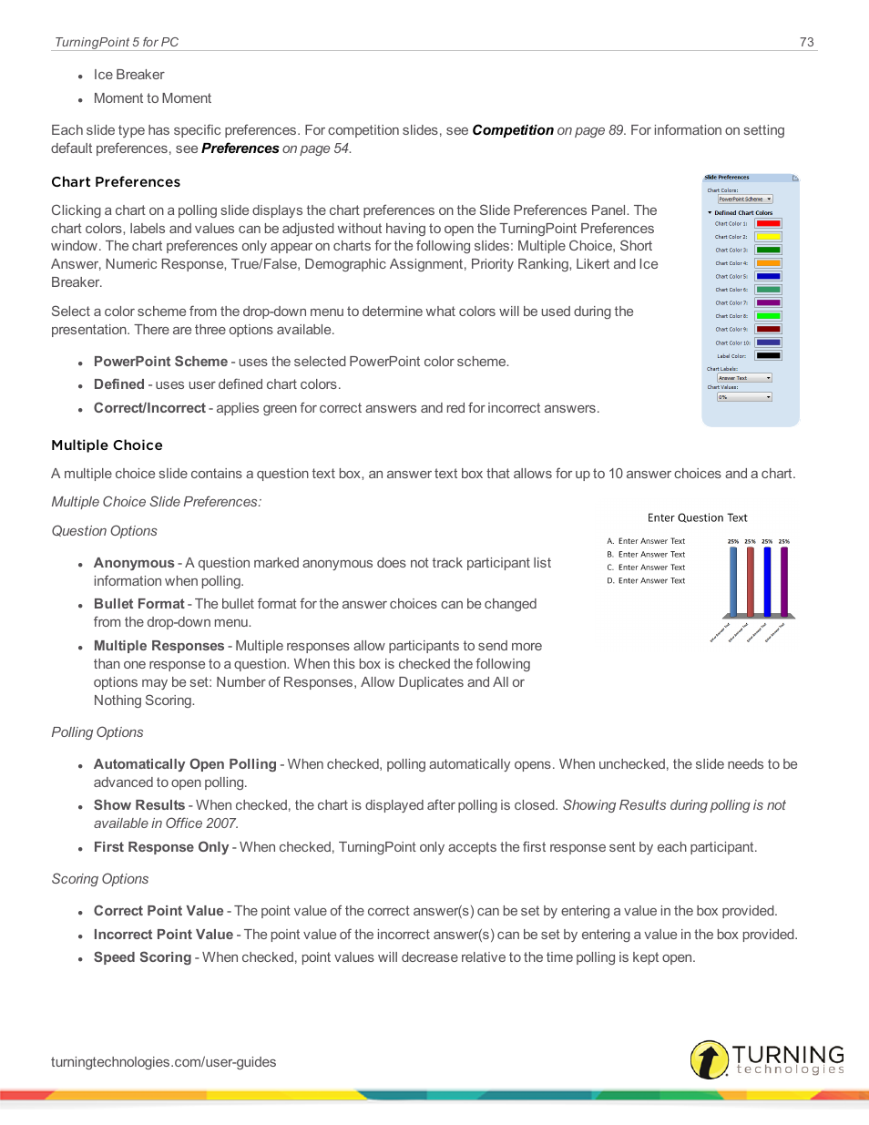 Turning Technologies TurningPoint 5 User Manual | Page 73 / 168
