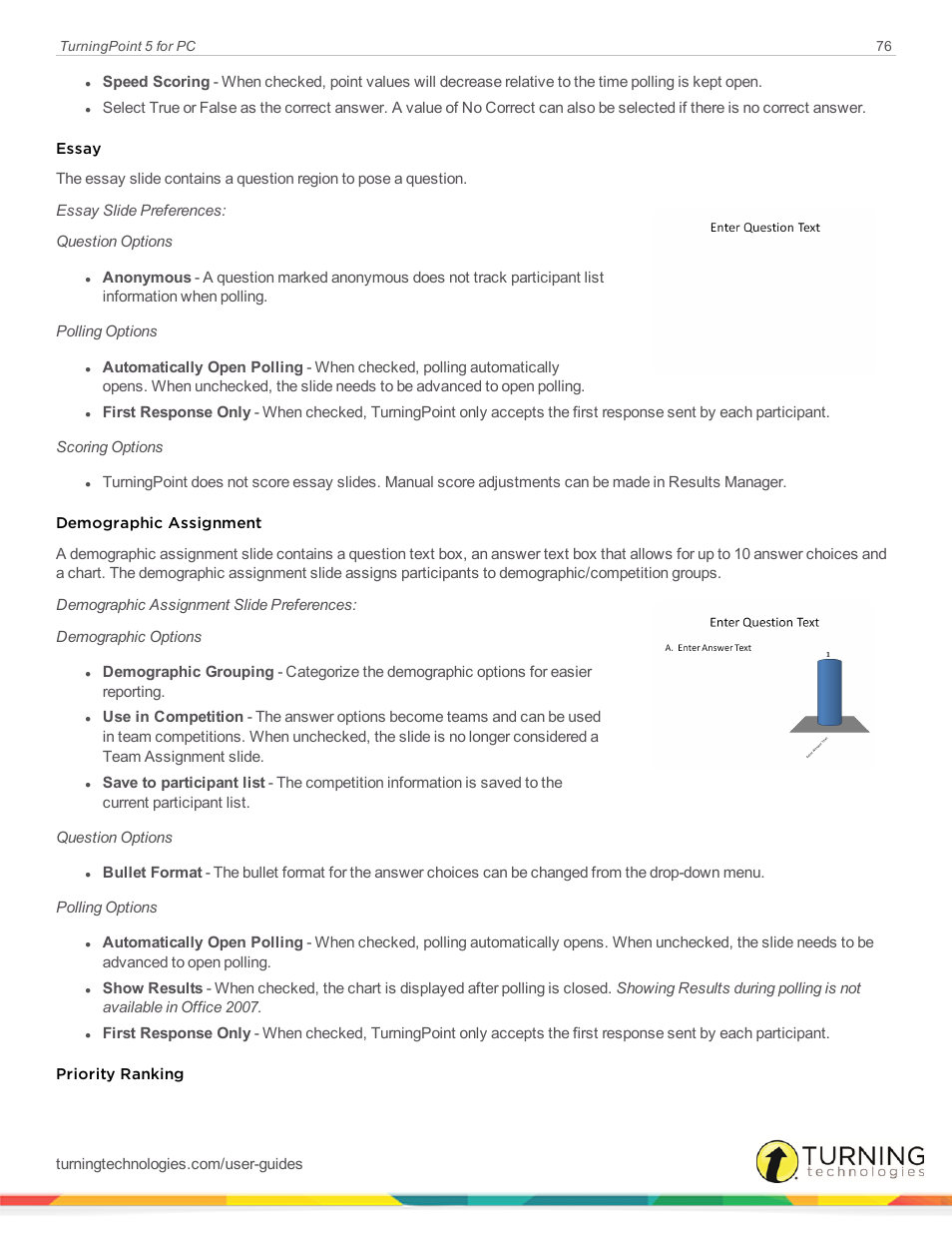 Turning Technologies TurningPoint 5 User Manual | Page 76 / 168