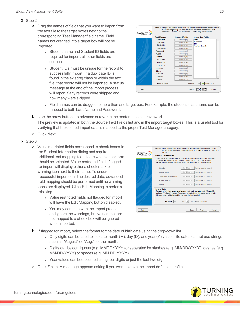 Turning Technologies ExamView User Manual | Page 26 / 52