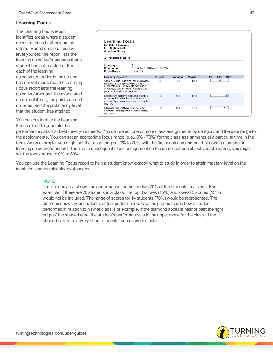 Turning Technologies ExamView User Manual | Page 47 / 52