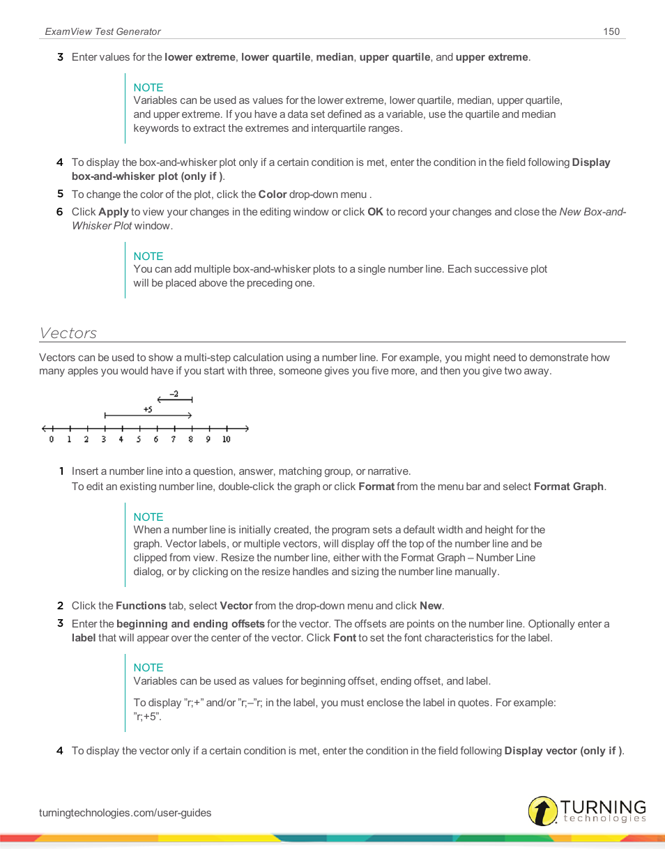 Vectors | Turning Technologies ExamView User Manual | Page 150 / 190