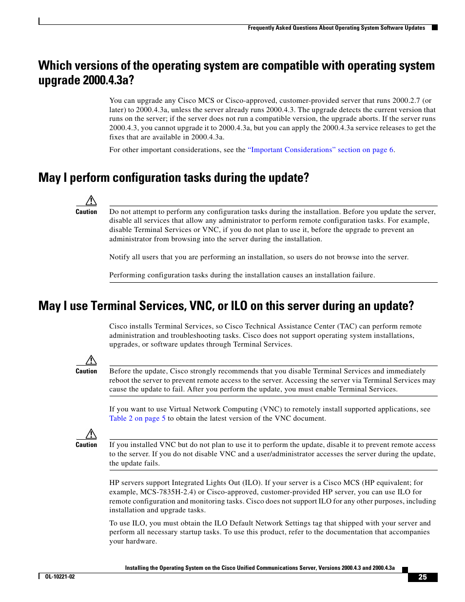 Cisco Cisco Unified Communications Server 2000.4.3a User Manual | Page 25 / 38