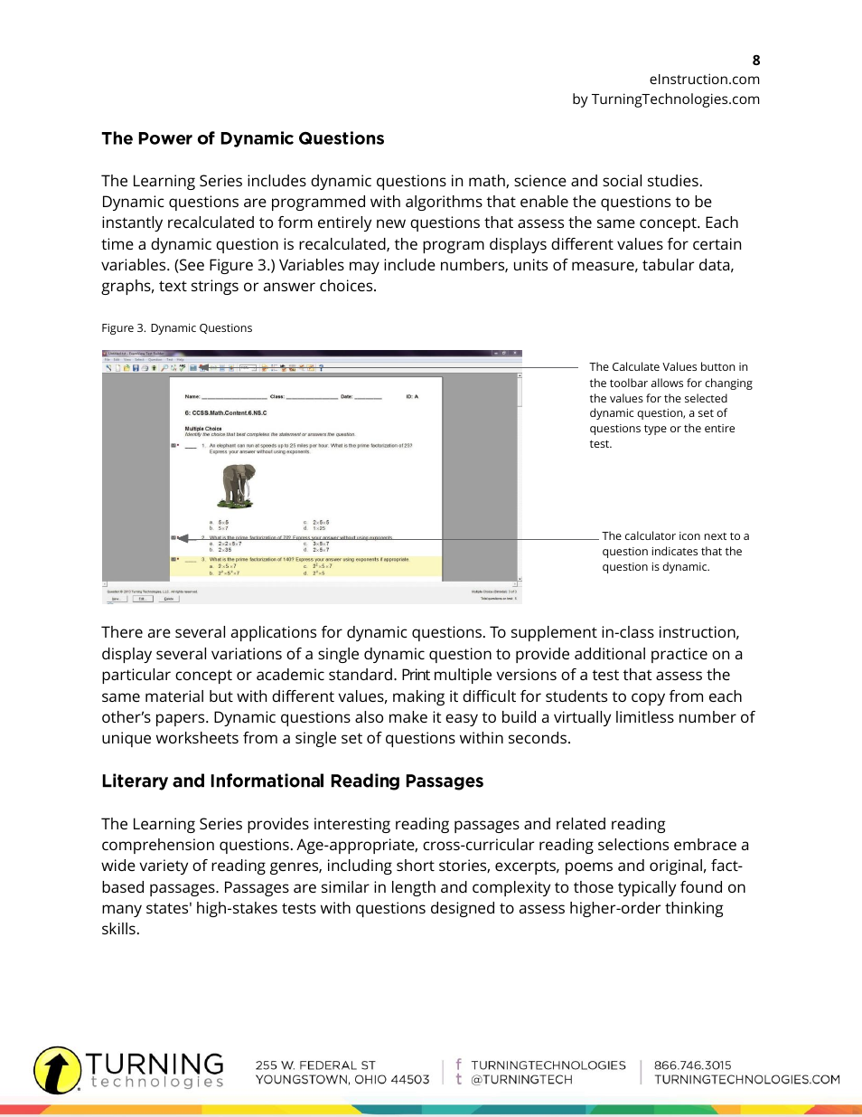 Turning Technologies ExamView User Manual | Page 8 / 16