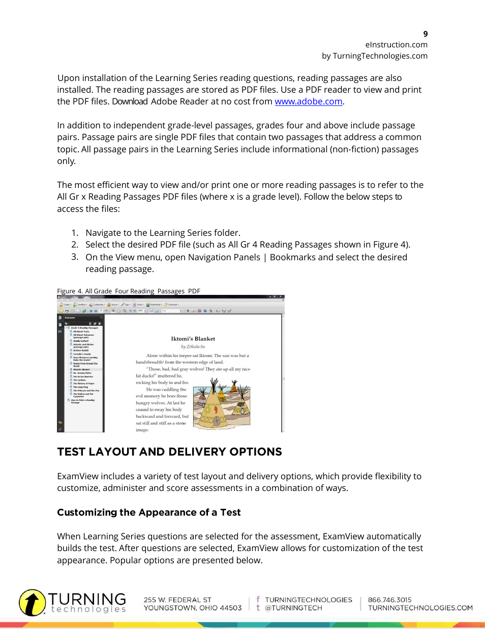 Turning Technologies ExamView User Manual | Page 9 / 16