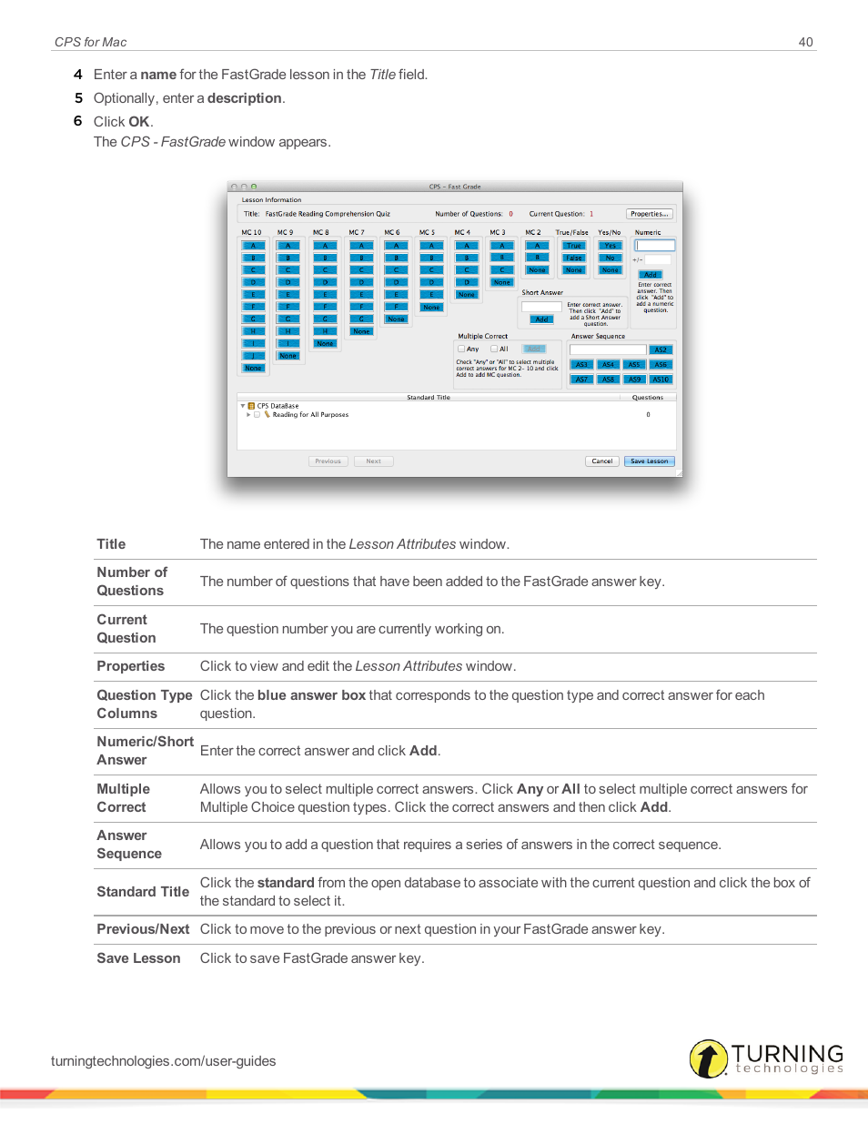 Turning Technologies CPS User Manual | Page 40 / 79