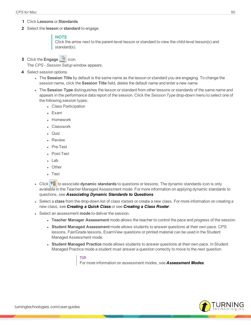 Turning Technologies CPS User Manual | Page 50 / 79