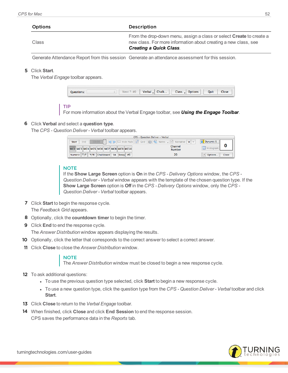 Turning Technologies CPS User Manual | Page 52 / 79