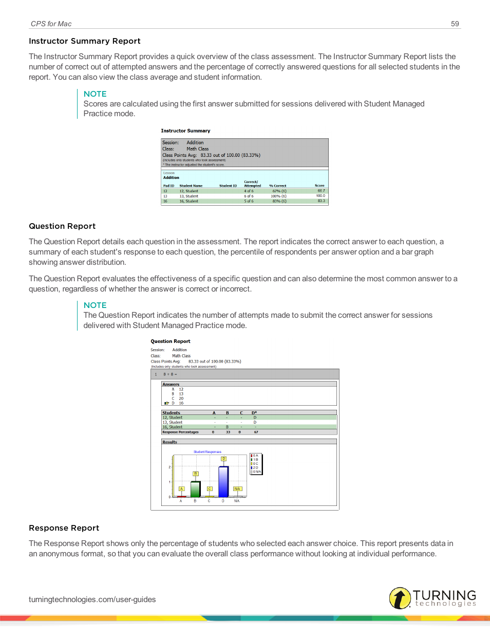 Turning Technologies CPS User Manual | Page 59 / 79