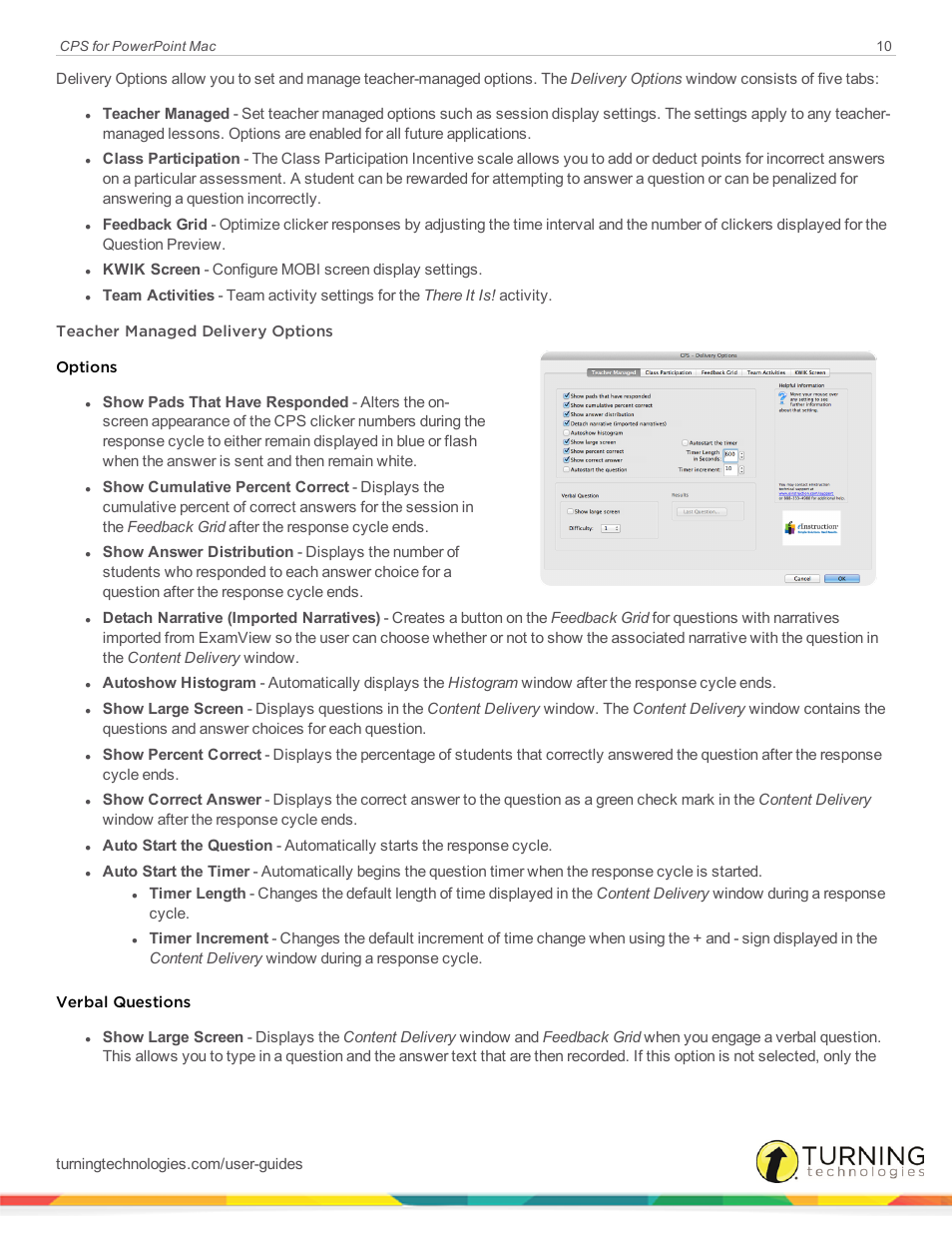 Turning Technologies CPS User Manual | Page 10 / 31