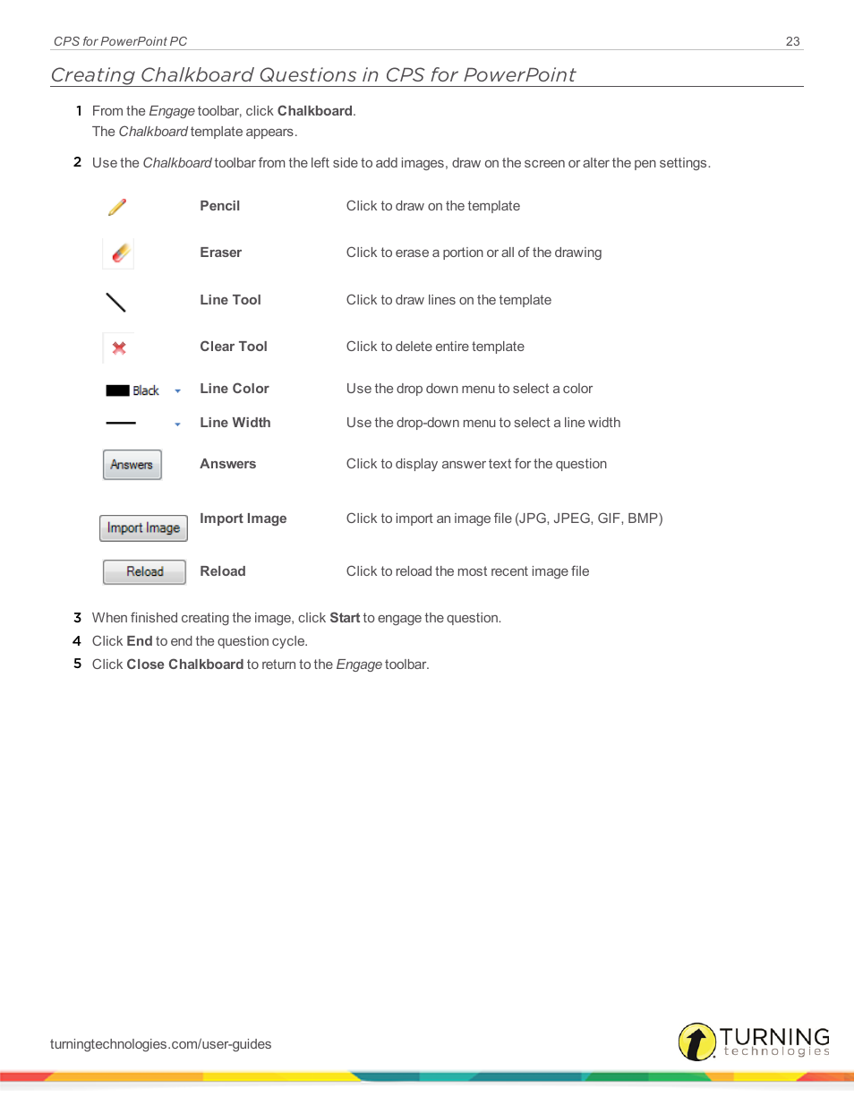 Turning Technologies CPS User Manual | Page 23 / 35