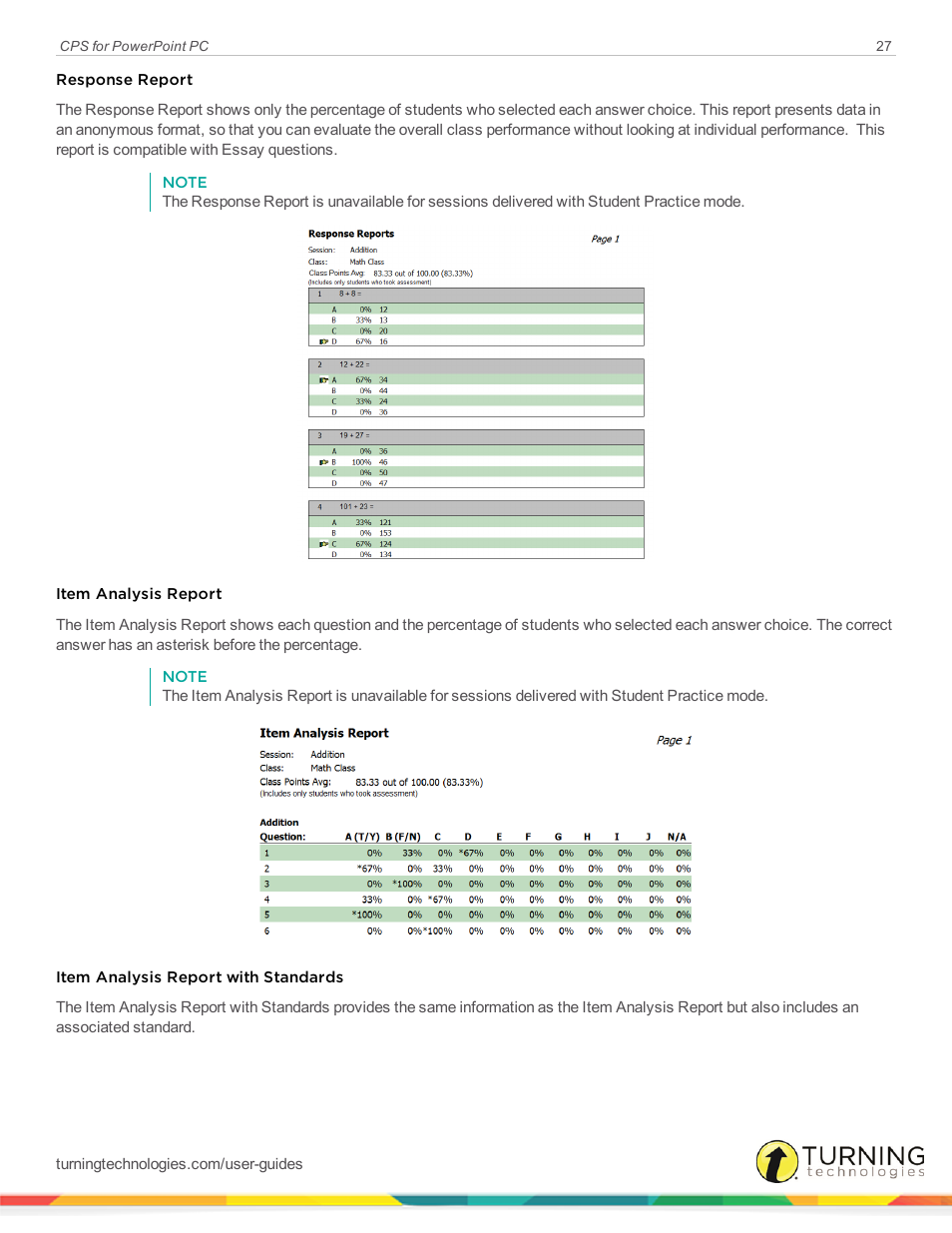 Turning Technologies CPS User Manual | Page 27 / 35