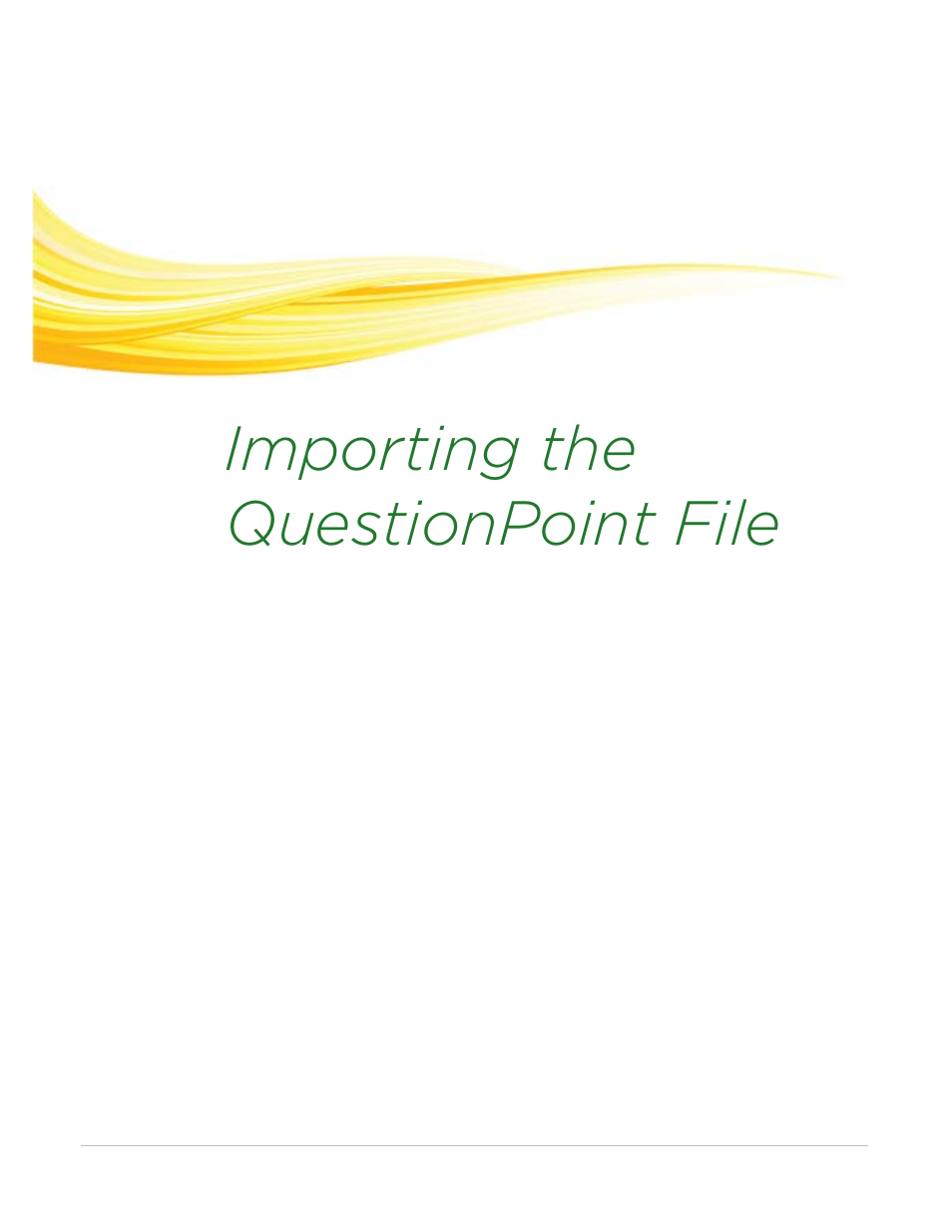 3 importing the questionpoint file, Importing the questionpoint file | Turning Technologies QuestionPoint User Manual | Page 14 / 19