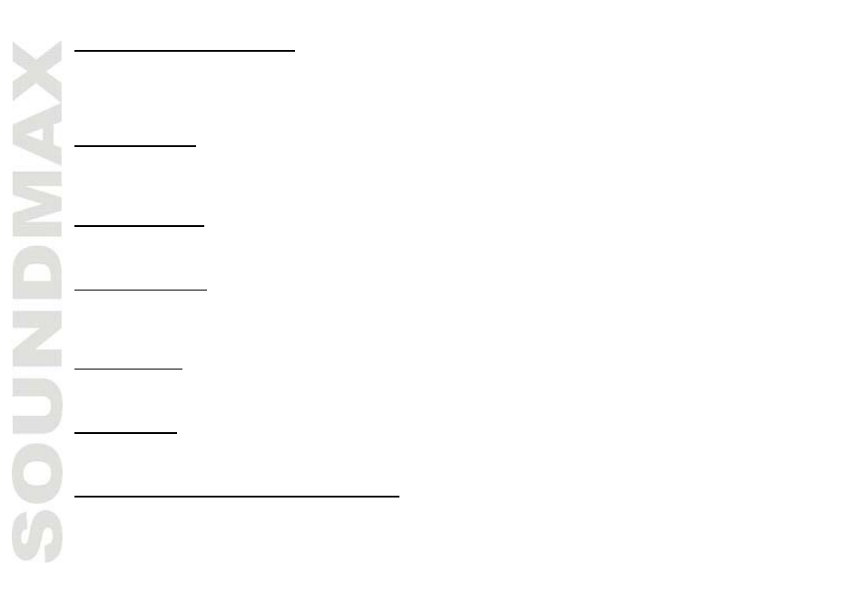 SoundMax SM-CMD2039 User Manual | Page 24 / 66